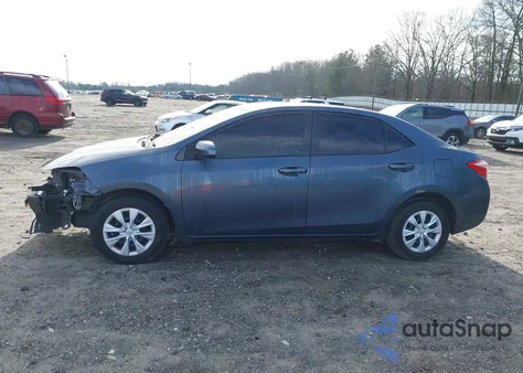 2018 Toyota Corolla L из США, поврежденный, VIN 2T1BURHE0JC068646